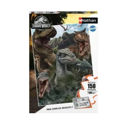 Puzzle 150 pièces : Jurassic World 3 : Les dinosaures de Jurassic World - Nathan