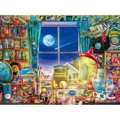 Puzzle 1000 pièces : Jusqu'à la lune - Schmidt