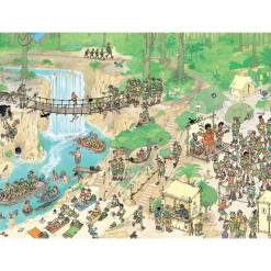 Puzzle 1000 pièces : JVH - Bienvenue dans la Jungle - Jumbo