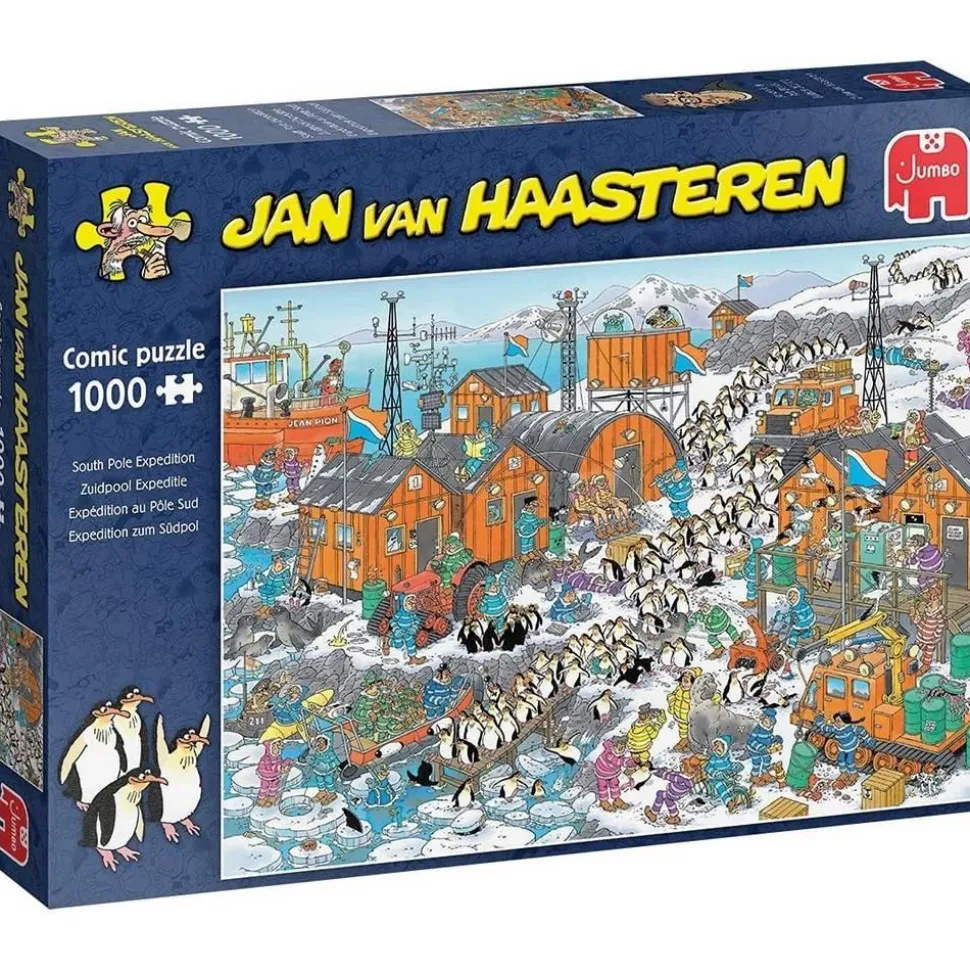 Puzzle 1000 pièces : JVH - Expédition au Pôle Sud - Jumbo