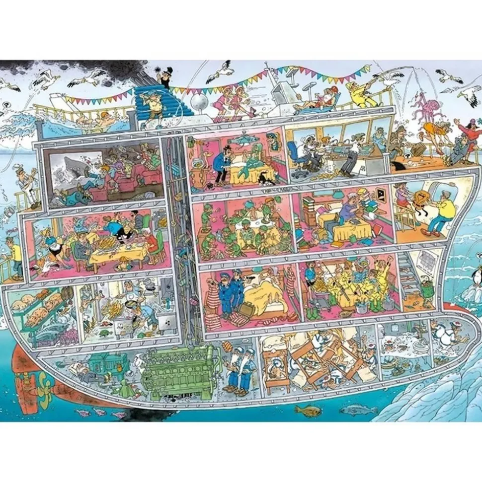 Puzzle 1000 pièces : JVH - La Croisière - Jumbo