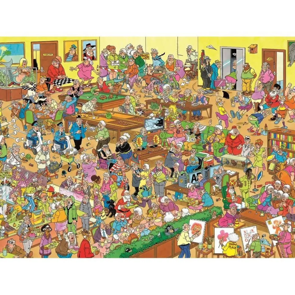 Puzzle 1000 pièces : JVH - La maison de retraite - Jumbo