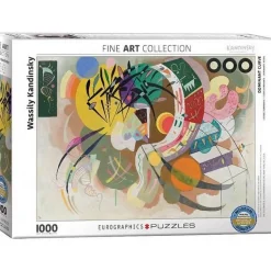 Puzzle 1000 pièces : Kadinsky : Dominant Curve - Eurographics