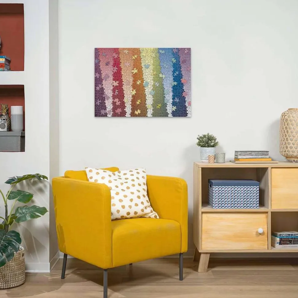 Puzzle 1000 pièces - Karen Puzzles : Couleurs sur couleurs - Ravensburger