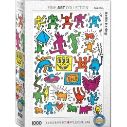 Puzzle 1000 pièces : Keith Haring : Collage - Eurographics