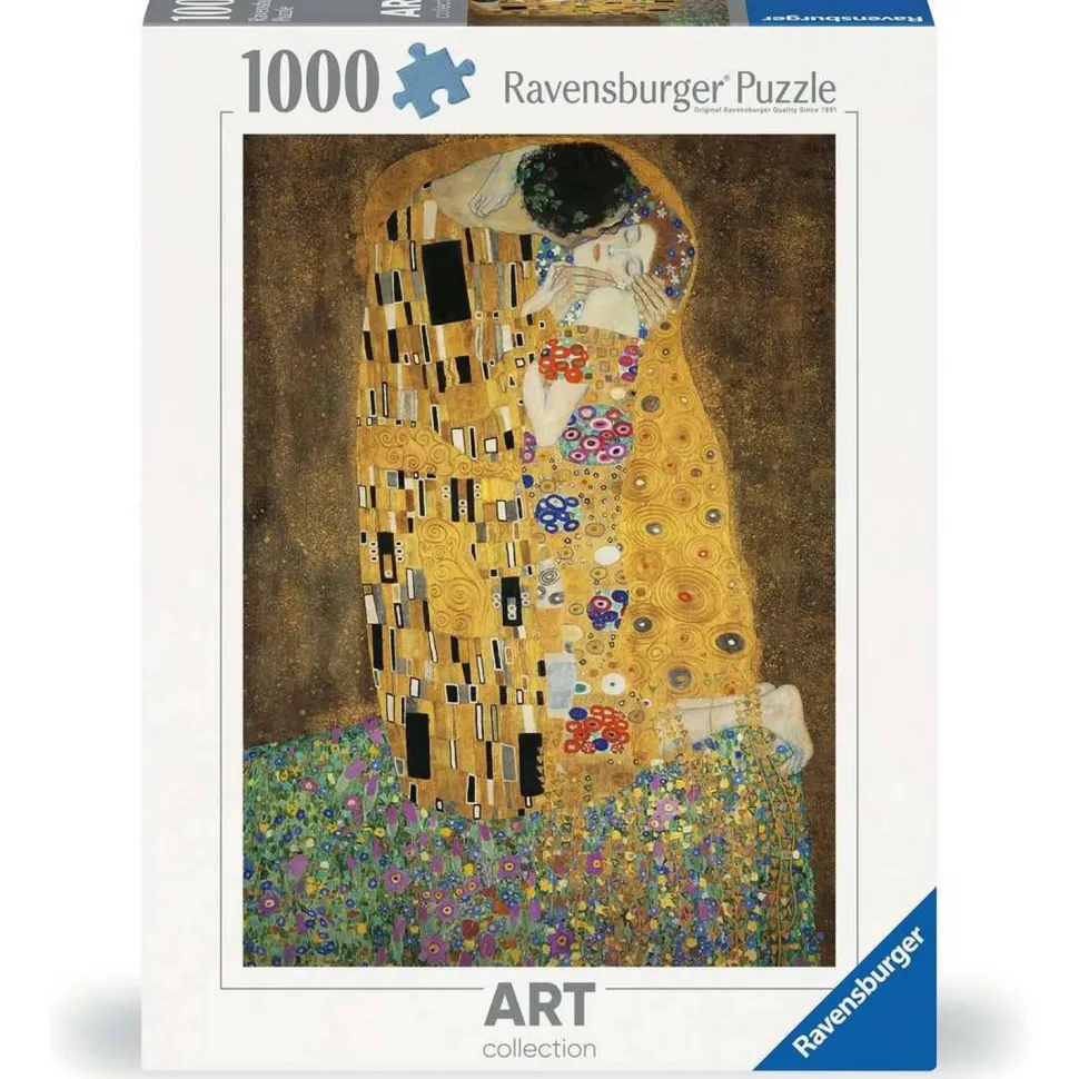 Puzzle 1000 pièces : Klimt : Le baiser - Ravensburger