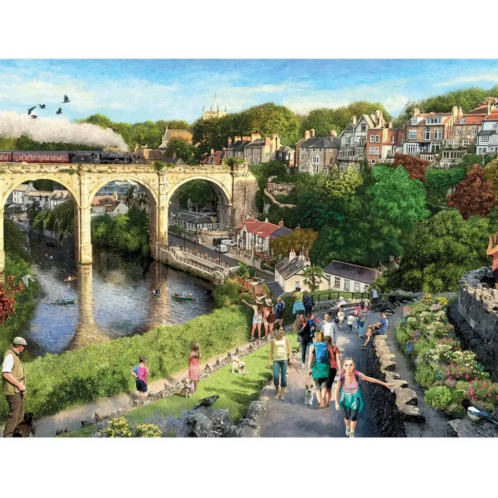 Puzzle 1000 pièces : Knaresborough - Gibsons