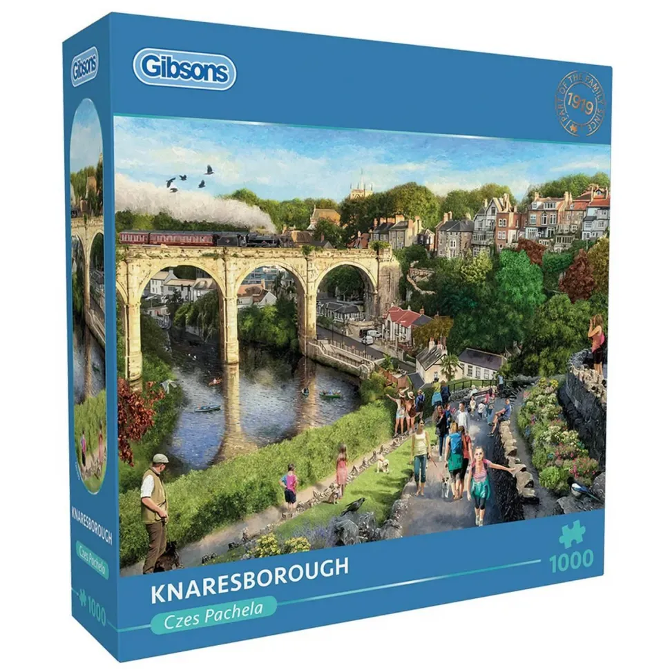 Puzzle 1000 pièces : Knaresborough - Gibsons