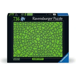 Puzzle 736 pièces : Krypt Puzzle : Néon vert - Ravensburger