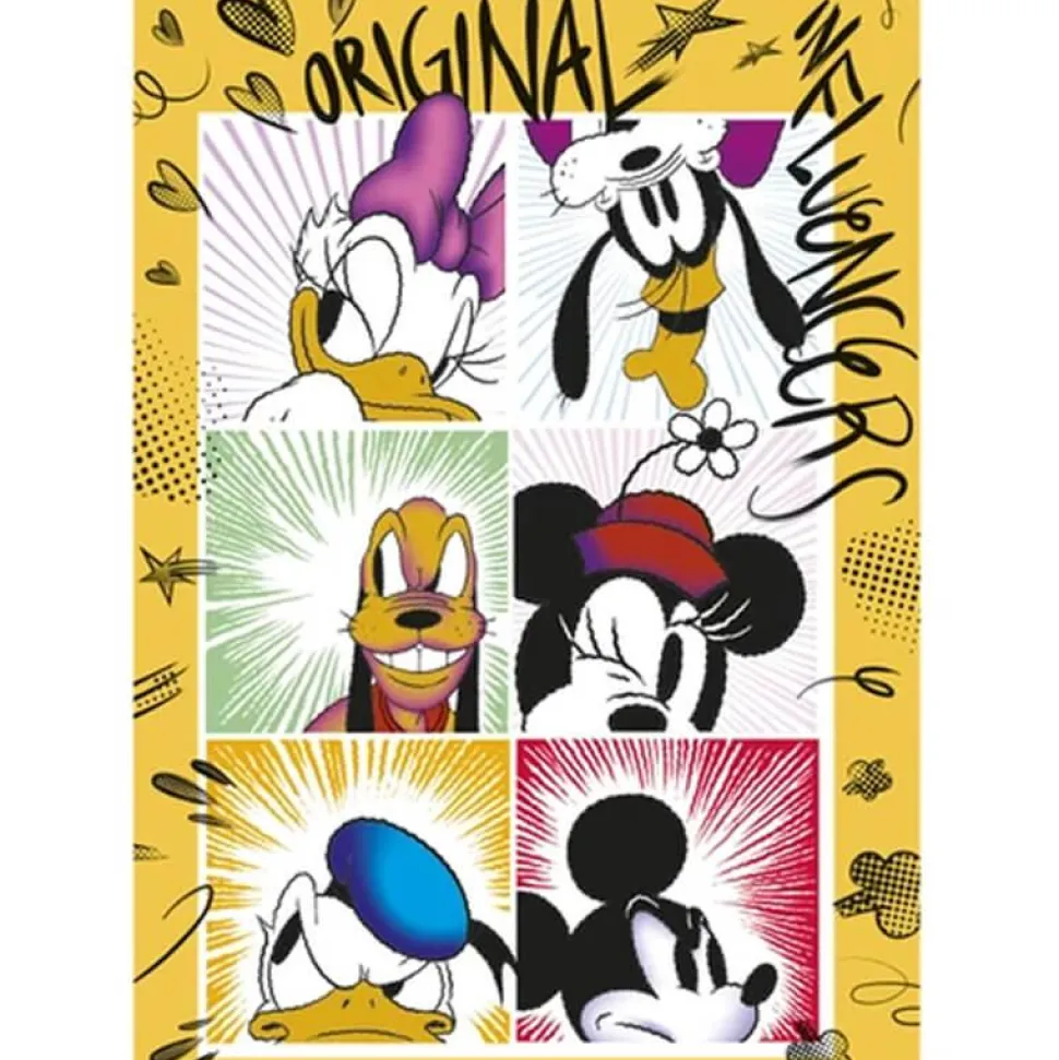 Puzzle 500 pièces : La bande de Mickey, Disney - Dino