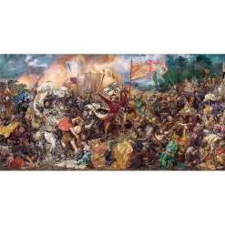 Puzzle 4000 pièces : La bataille de Grunwald, Jan Matejko - Castorland