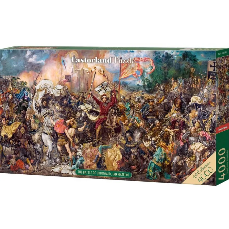 Puzzle 4000 pièces : La bataille de Grunwald, Jan Matejko - Castorland