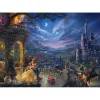 Puzzle 1000 pièces : La Belle et la Bête, Disney - Schmidt