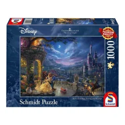 Puzzle 1000 pièces : La Belle et la Bête, Disney - Schmidt