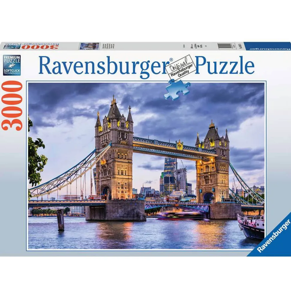 Puzzle 3000 pièces : La belle ville de Londres - Ravensburger