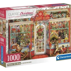 Puzzle 1000 pièces : La boutique des Fêtes - Clementoni