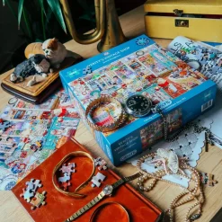 Puzzle 1000 pièces : La boutique vintage de Verity - Gibsons