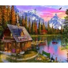 Puzzle 1000 pièces : La cabane de pêche - Vermont Christmas Company