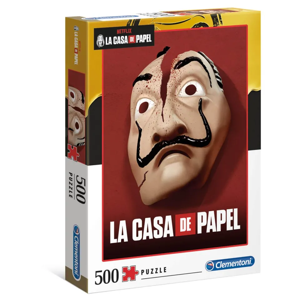 Puzzle 500 pièces : La Casa de Papel - Clementoni