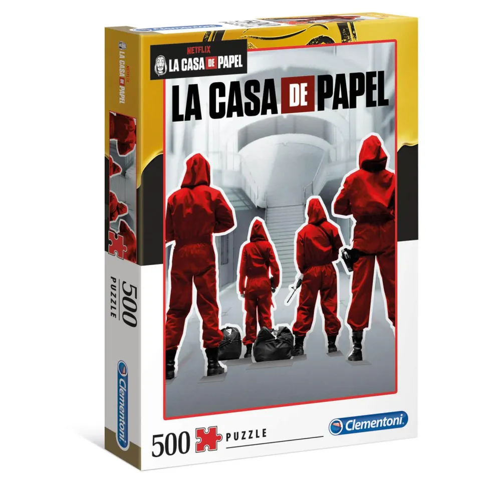 Puzzle 500 pièces : La Casa de Papel - Clementoni