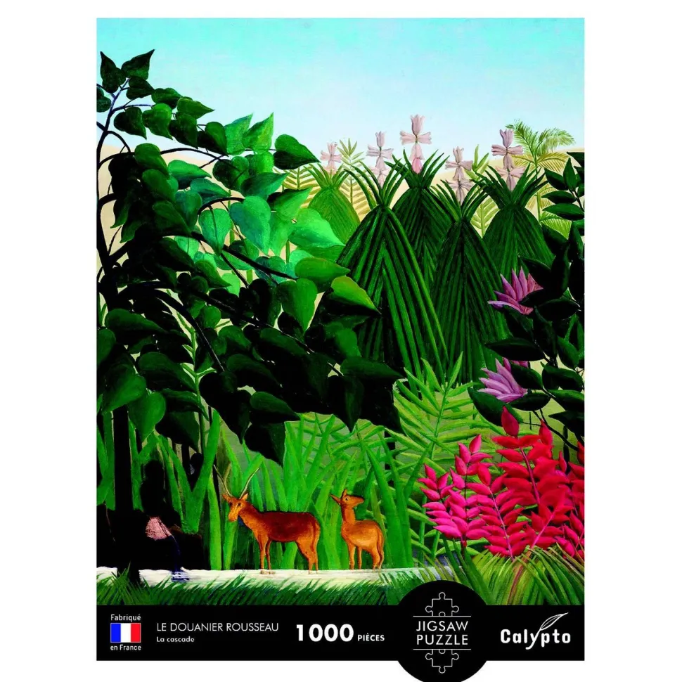 Puzzle 1000 pièces : La cascade - Le douanier Rousseau - Sentosphère
