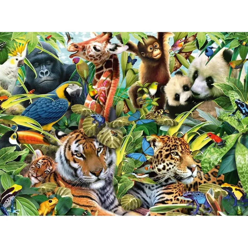 Puzzle 1500 pièces : La diversité du monde animal - Schmidt