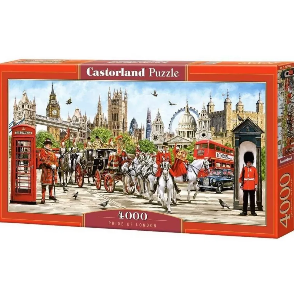 Puzzle 4000 pièces : La fierté de Londres - Castorland
