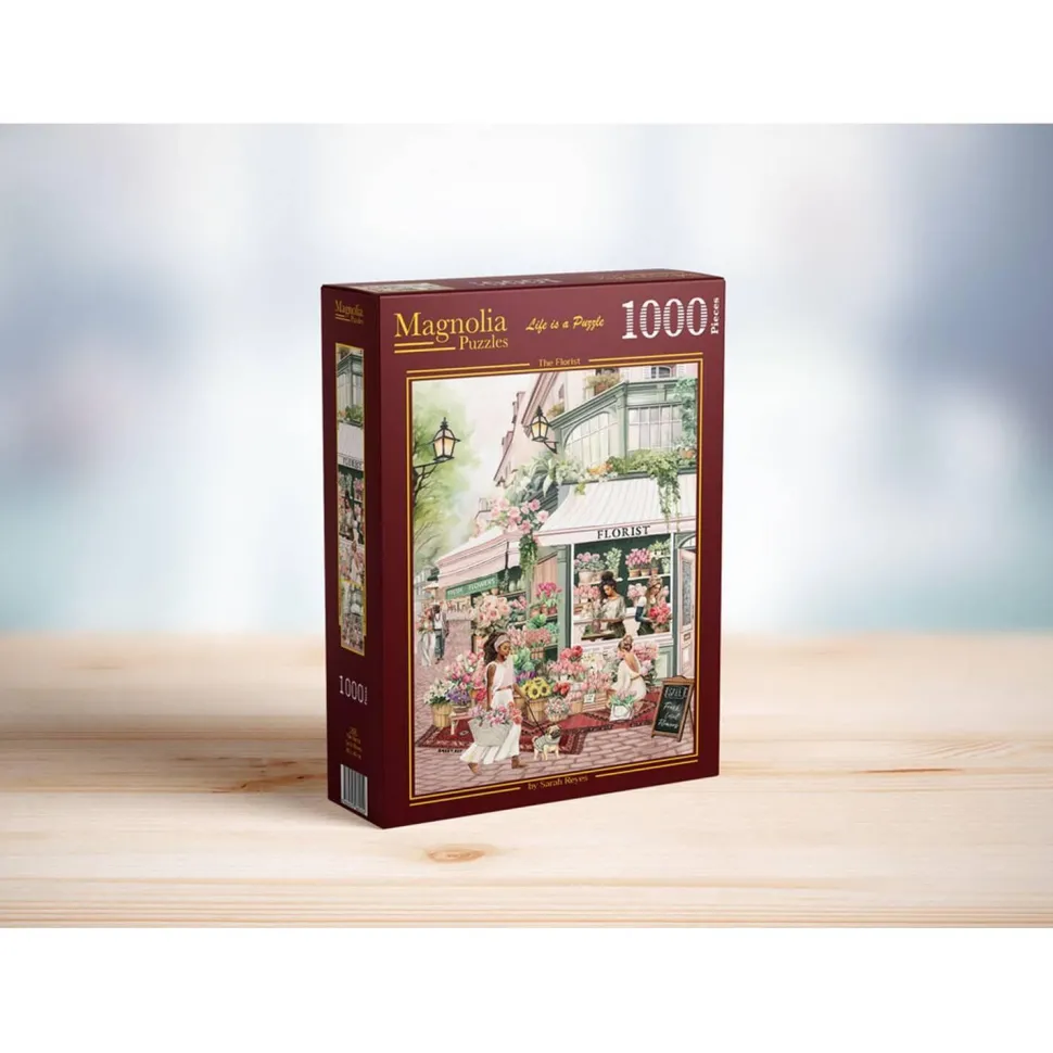 Puzzle 1000 Pièces : La Fleuriste - Magnolia
