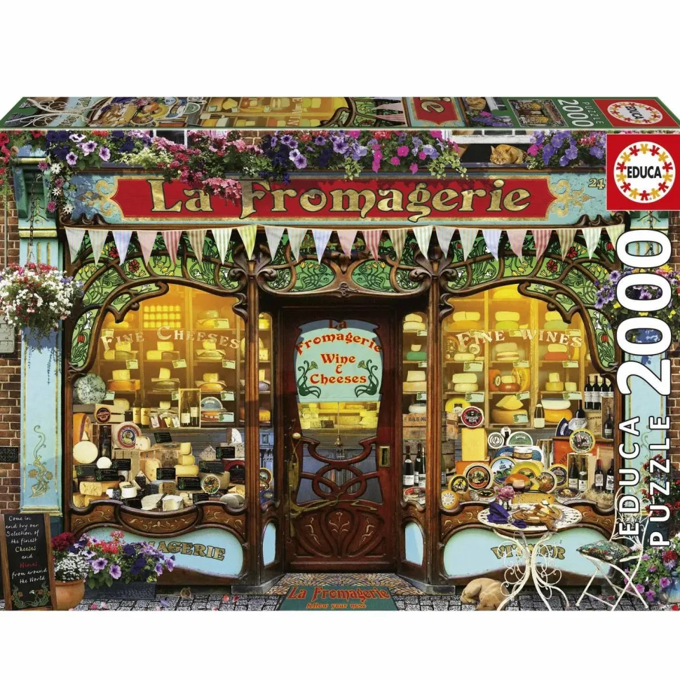 Puzzle 2000 pièces : LA FROMAGERIE - Educa