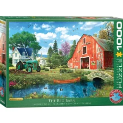 Puzzle 1000 pièces : La grange rouge - Eurographics