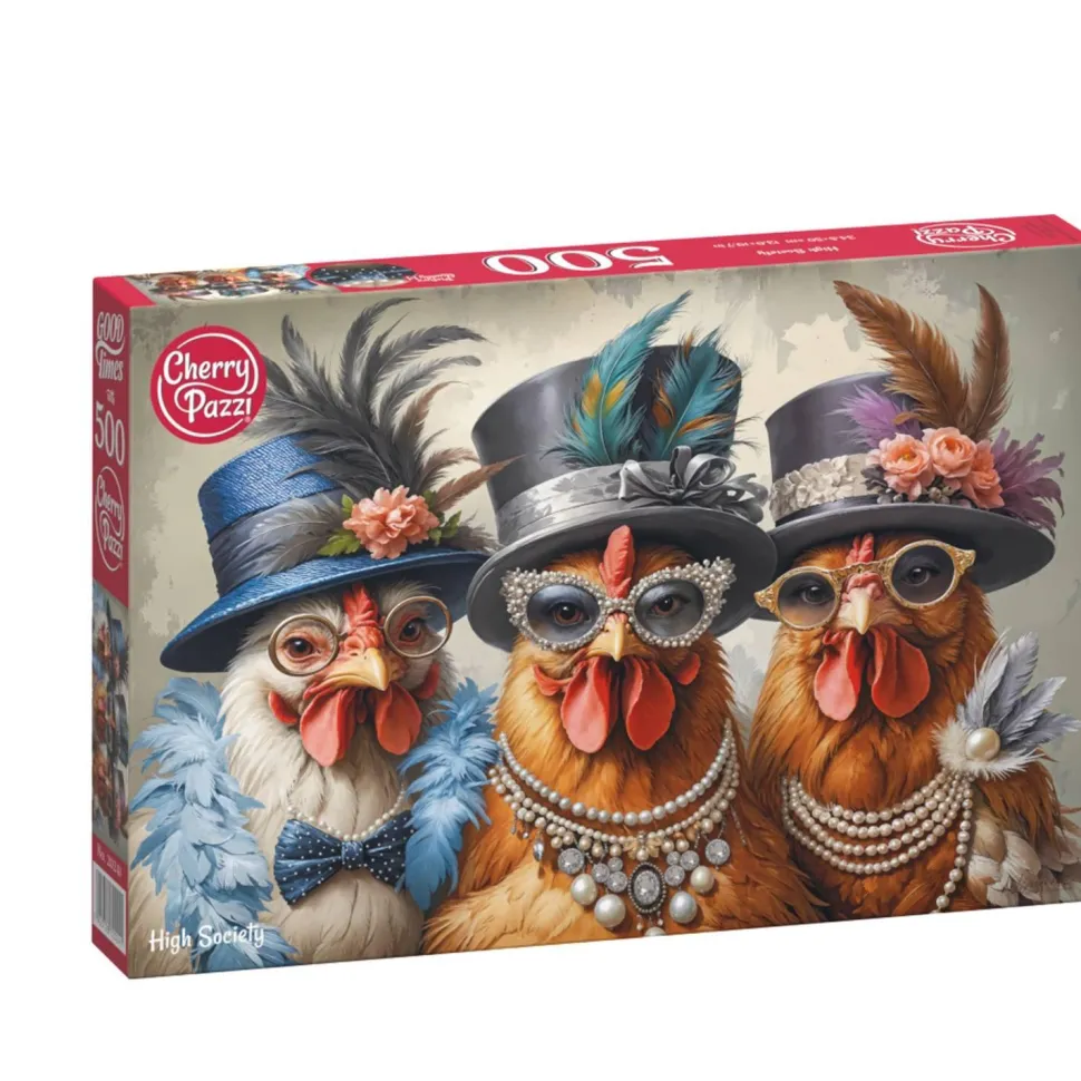 Puzzle 500 pièces : La haute société - CherryPazzi