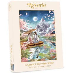 Puzzle 1000 pièces : La légende du serpent blanc - Reverie Puzzle