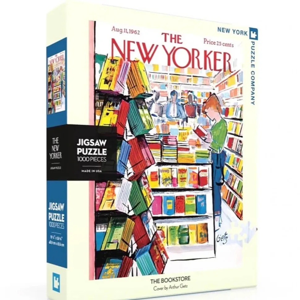 Puzzle 1000 pièces : La Librairie - New York Puzzle Company