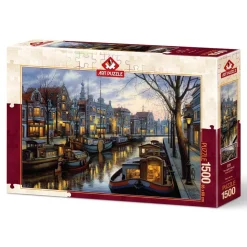 Puzzle 1500 pièces : La Lumière du Canal - Art Puzzle