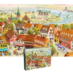 Puzzle 1000 pièces : LA MAISON DU HAMEAU - Penny Puzzle