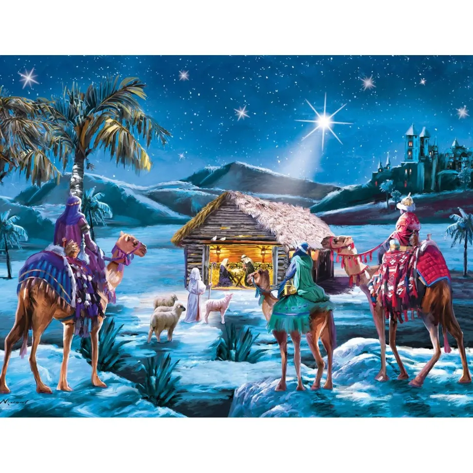 Puzzle 1000 pièces : La Nativité-Les Rois Mages, Macneil - Eurographics