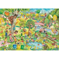Puzzle 150 pièces : La nature est un jeu denfant - Schmidt