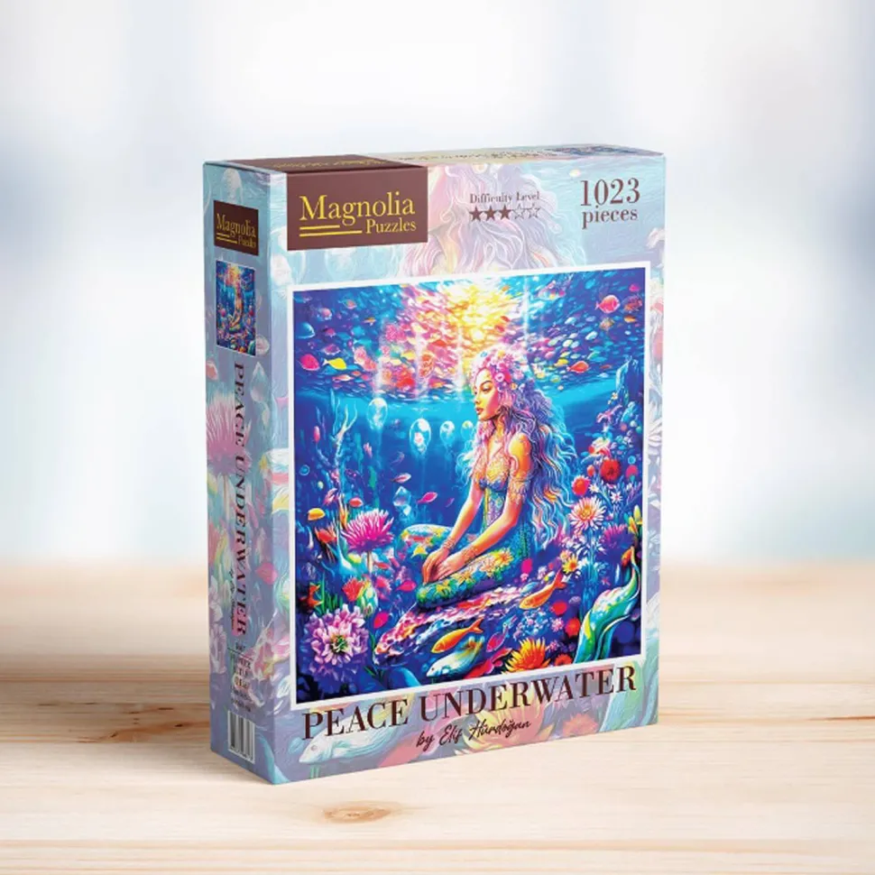Puzzle 1023 pièces : La Paix sous l'eau - Édition Spéciale Elif Hurdogan - Magnolia