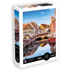 Puzzle 1000 pièces : La petite Venise de Colmar, Alsace - Sentosphère