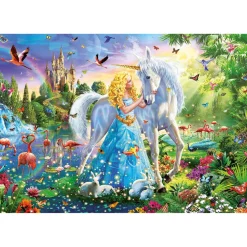 Puzzle 1000 pièces : La princesse et la licorne - Educa