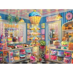 Puzzle 1000 pièces : La pâtisserie multicolore - Schmidt