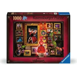 Puzzle 1000 pièces : La Reine de coeur (Collection Disney Villainous) - Ravensburger