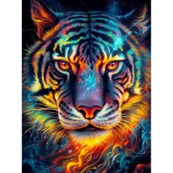 Puzzle 1000 Pièces : La résilience du Tigre - EnjoyPuzzle