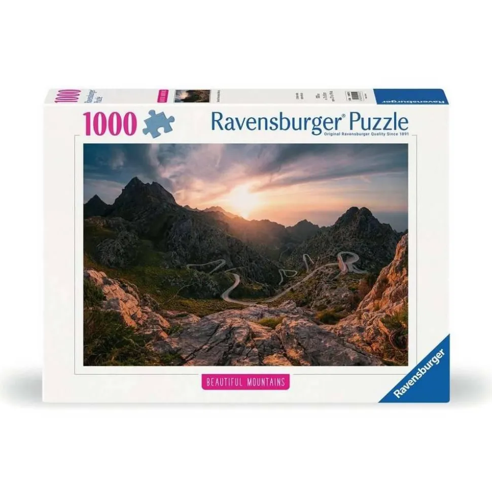 Puzzle 1000 pièces : La Serra de Tramuntana, Majorque - Ravensburger