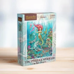 Puzzle 1000 pièces : La Sirène Puzzler - Édition Spéciale Ozgur Gucuyener - Magnolia