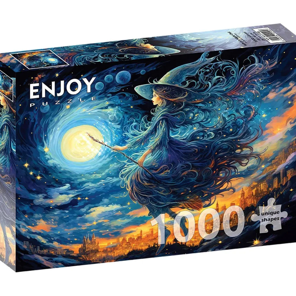 Puzzle 1000 Pièces : La Soirée des Sorcières - EnjoyPuzzle