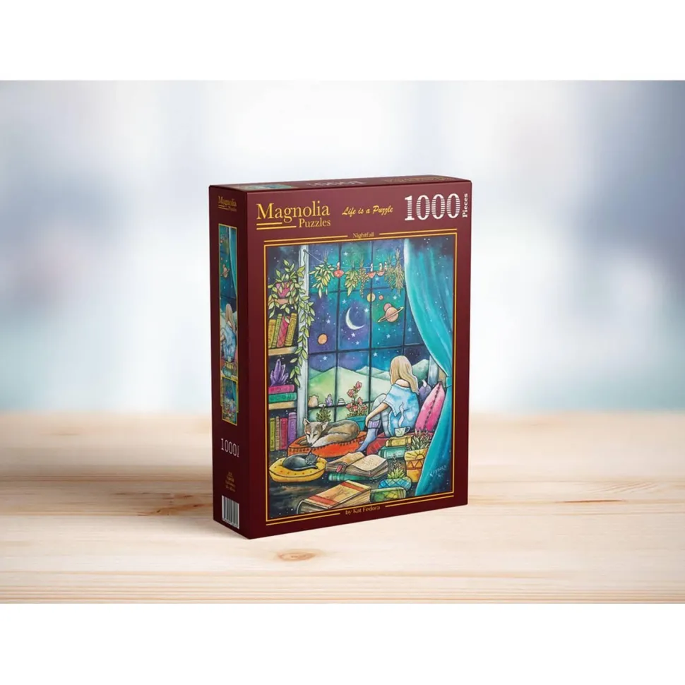 Puzzle 1000 Pièces : La Tombée de la Nuit - Magnolia