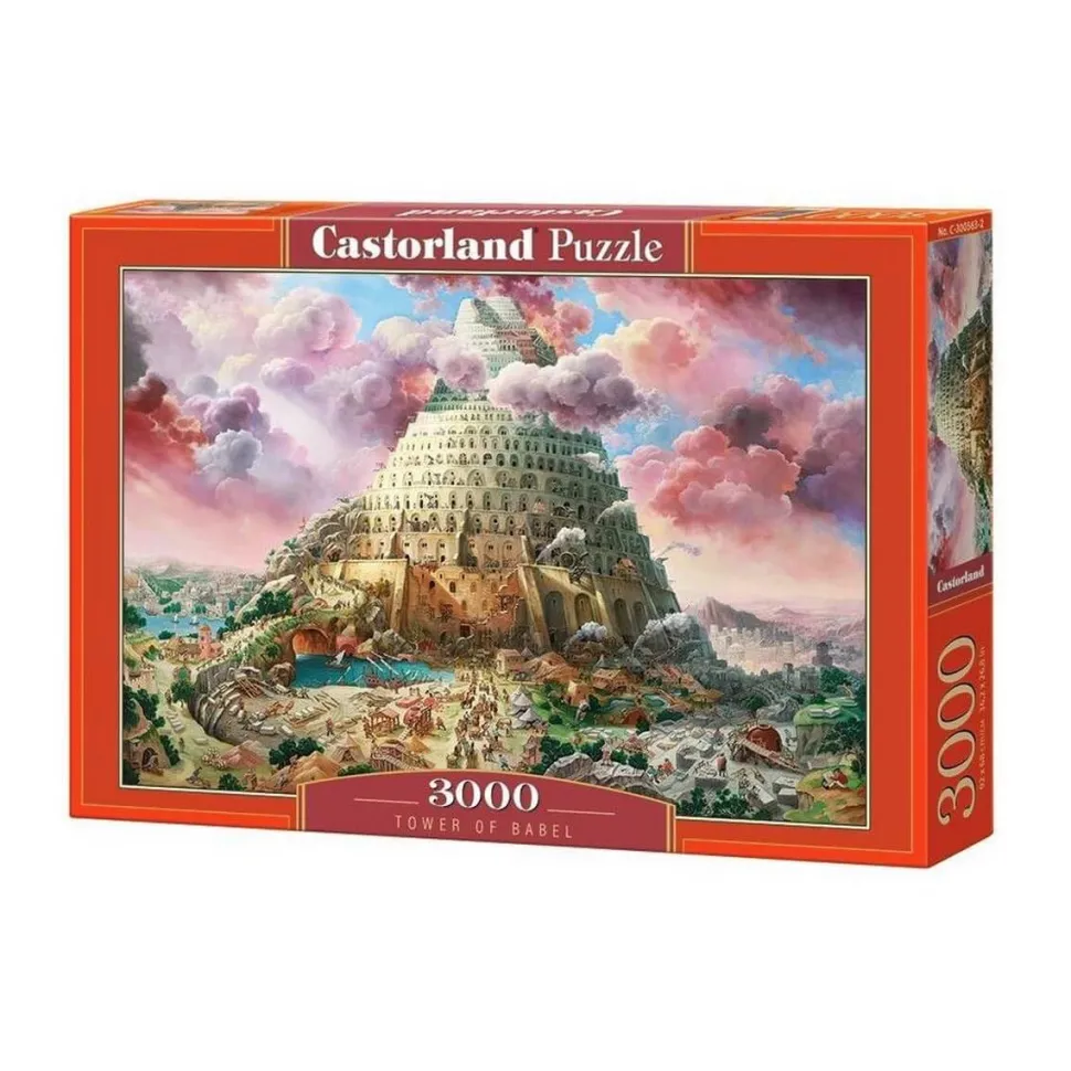 Puzzle 3000 pièces : La tour de Babel - Castorland