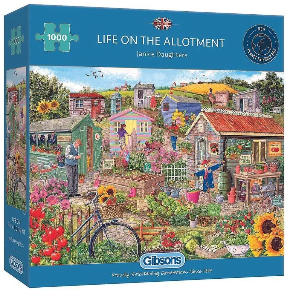 Puzzle 1000 pièces : La vie du lotissement - Gibsons