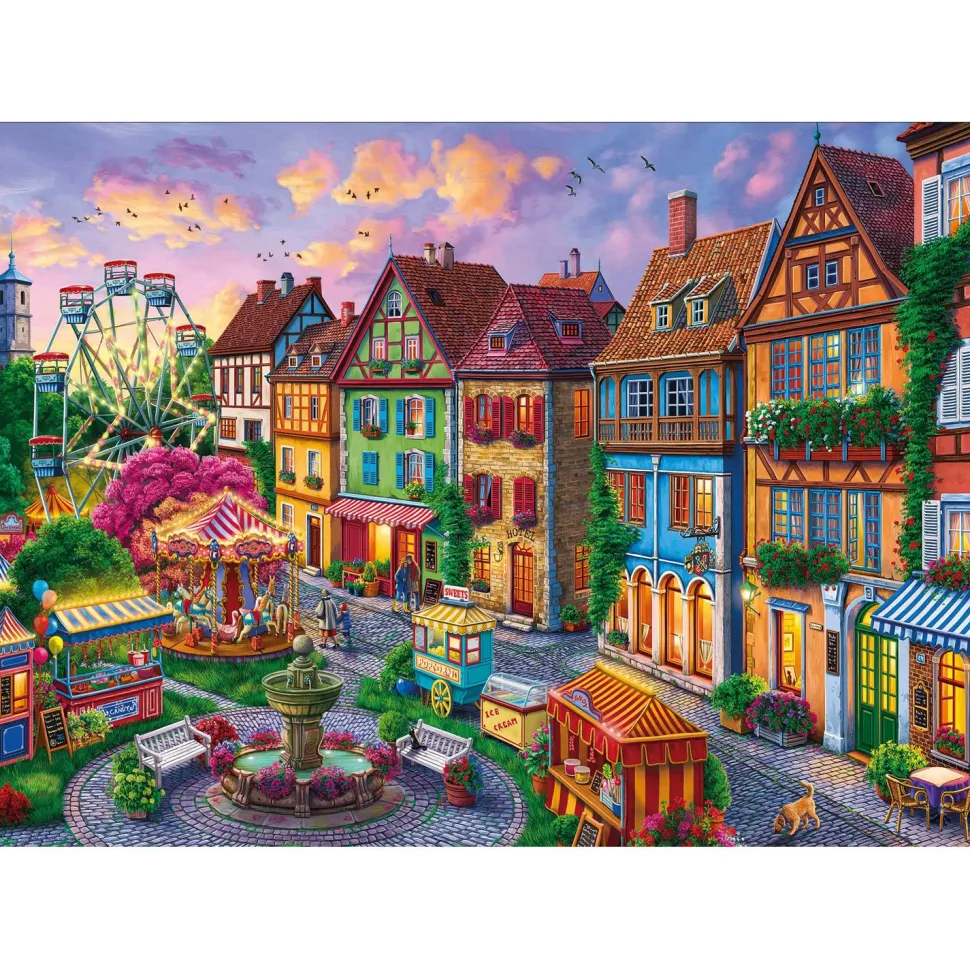 Puzzle 500 pièces : La ville des plaisirs - Ks Games